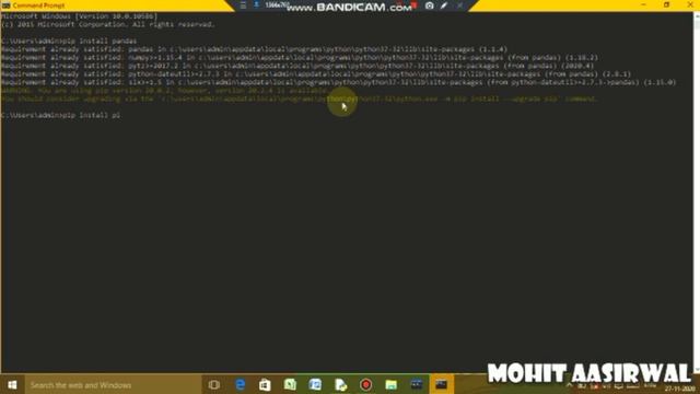 How To Install Pandas Library In Python|Class 12 IP|pandas installation guide|techy mohit смотреть онлайн