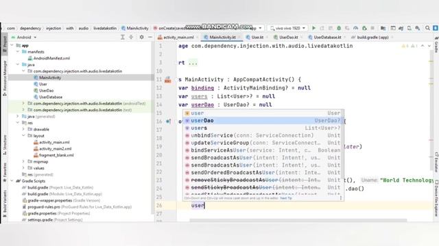 Room database in Android studio смотреть онлайн