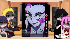 Naruto adults react to boruto as tanjiro. Pt.1/1