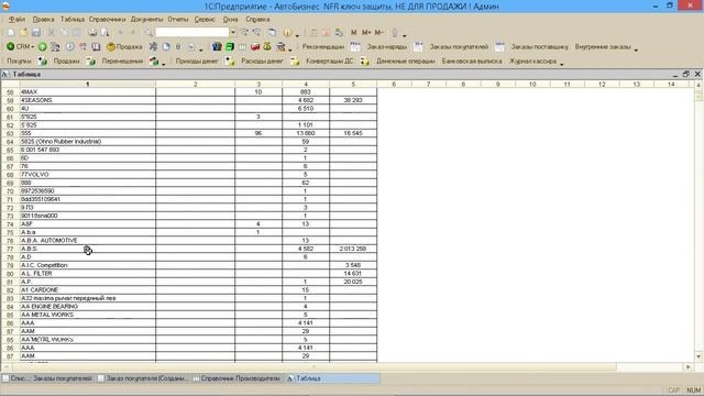 Прайсы поставщиков в Далион.Авто смотреть онлайн
