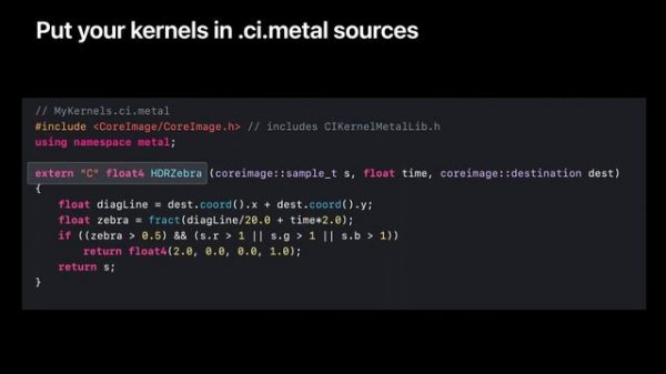 Optimize the Core Image pipeline for your video app