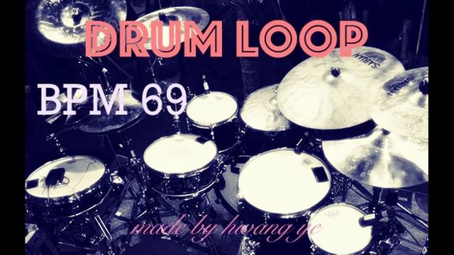 Swing Funk Drum Loop / BPM 69 смотреть онлайн