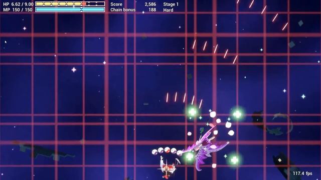 Touhou Multi Scroll Shooting 2. Hp Recovery items preview. смотреть онлайн