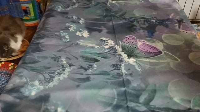 Купила сатин набивной с сайта 1 Метр ткани/ Сатин для будущих проектов/ Я очень довольна! смотреть онлайн