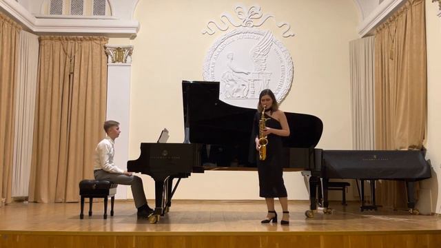 Alexandre TCHEREPNINE — Sonatine Sportive pour Saxophone Alto et Piano смотреть онлайн