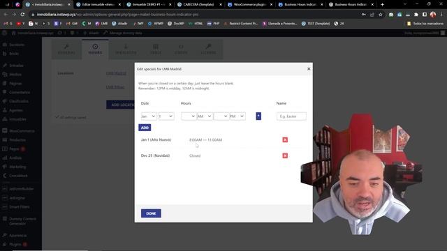 ? Mejor PLUGIN para HORARIO del NEGOCIO en #WordPress | Business Hours Indicator de Studio Wombat смотреть онлайн