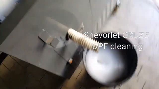 Shevorlet CRUZE DPF cleaning смотреть онлайн