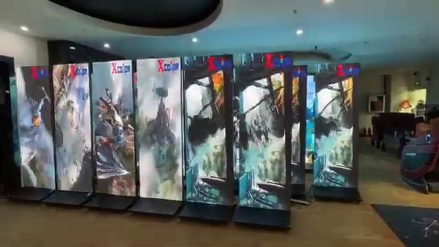 XOB series LED advertising machine is equipped with TB40 video processor смотреть онлайн