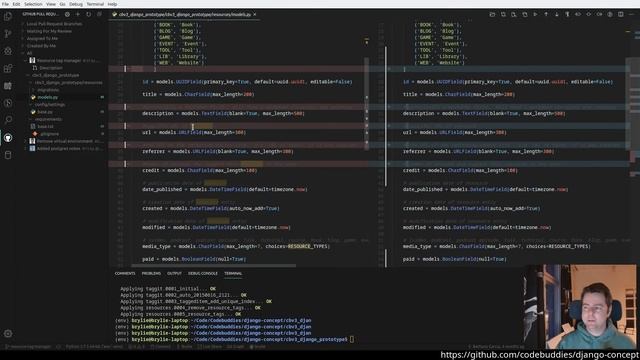 (recap) Adding keyword tags to a Django model смотреть онлайн