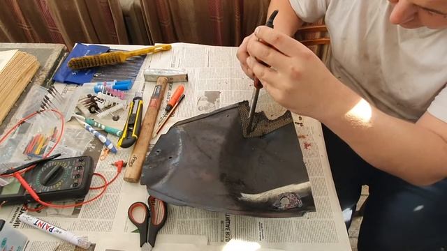 Ремонт пластика на скутере Peugeot смотреть онлайн