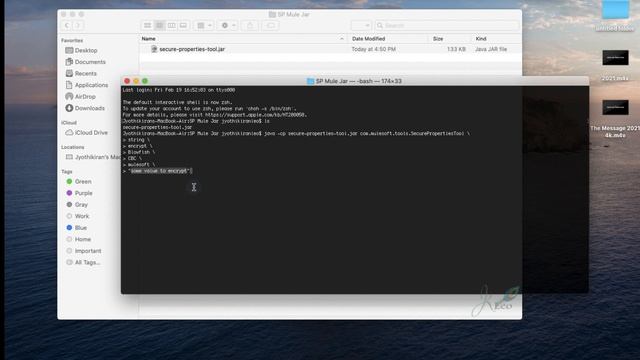 MuleSoft Encryption Decryption in Terminal/CMD line with Secure Properties Tool Jar смотреть онлайн