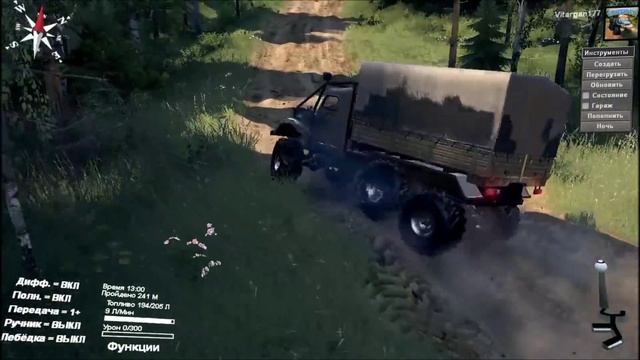 Spin Tires УАЗ 456 6х6 смотреть онлайн