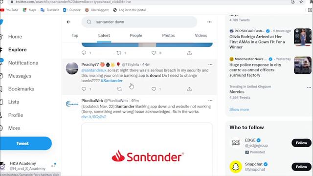Santander App Not Working - Santander Oops Something Went Wrong - Santander Online Banking Down