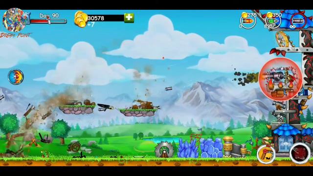 The Catapult 2 gameplay | Day 90 | Boss | Summer | Dragon Stronghold | Big Cannon | Wind Cannon смотреть онлайн