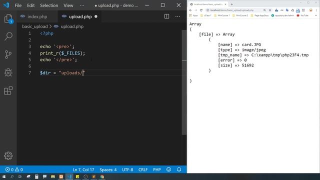 PHP Upload Image สอนการอัปโหลดรูปภาพด้วย PHP อย่างง่าย смотреть онлайн