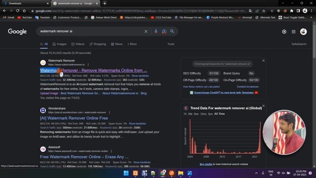 How to Remove Watermark from Image in just just few seconds | AI Watermark Remover | Web Tech смотреть онлайн