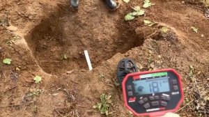 Тест на разделение Garrett Apex и Minelab Vanquish 540.