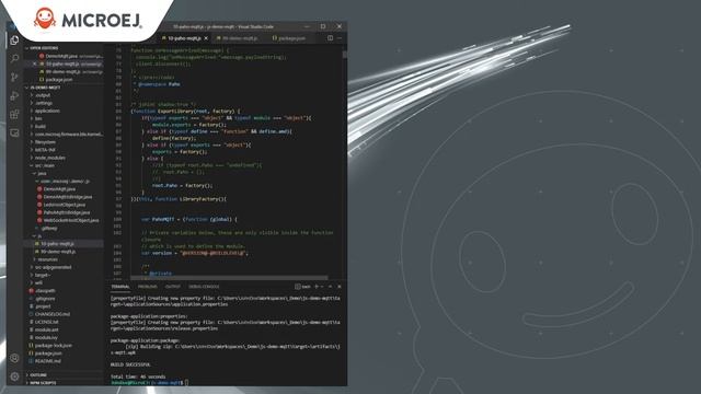MICROEJ Kifaru™, The New JavaScript Framework for Embedded Development смотреть онлайн
