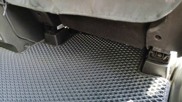 Chevrolet Captiva 2-й рестайлинг 7мест Eva коврики в салон и багажник Evabel.ru