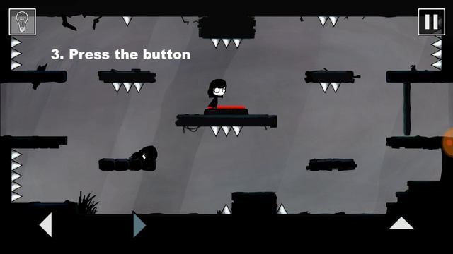 🎮В игре That level again 4 не удается нажать на кнопку и открыть дверь. Летсплей для детей. смотреть онлайн