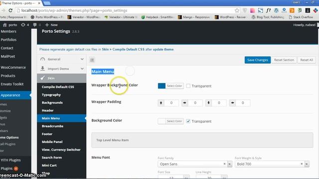 Theme Options Porto skin2 2016 смотреть онлайн