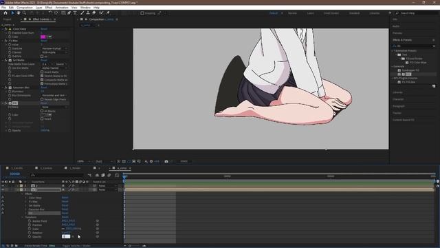 Anime Compositing In After Effects