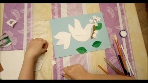 Аппликация «С 1 мая»