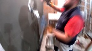 Как легко и быстро оштукатурить гараж из газобетона!?