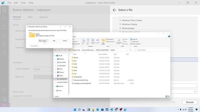 Import classicmodels database to Sql Server via Azure Data Studio смотреть онлайн