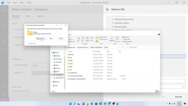 Import classicmodels database to Sql Server via Azure Data Studio
