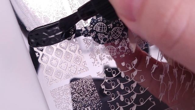 Black & Gold Stamping Nail Art | Holo Taco Glitter смотреть онлайн