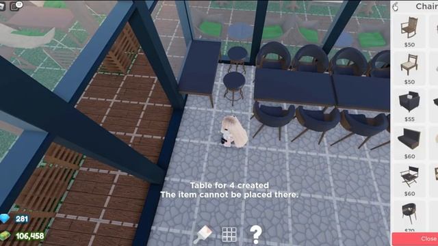 Garden Restaurant in Restaurant Tycoon 2- ROBLOX смотреть онлайн