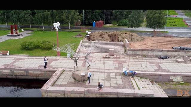 Аэрозарисовка: Карелия/Петрозаводск/Набережная/Cразу после августовского дождя смотреть онлайн