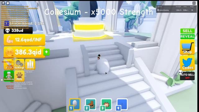 NEW LIFTING TITANS ROME WAR UPDATE! BUYING STAGE 36!! 100M Multiplier! смотреть онлайн