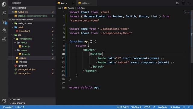React 16.12 Tutorial 16: Link смотреть онлайн