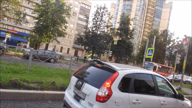 Поездка на троллейбусе ПКТС-6281 "Адмирал" | Санкт-Петербург смотреть онлайн