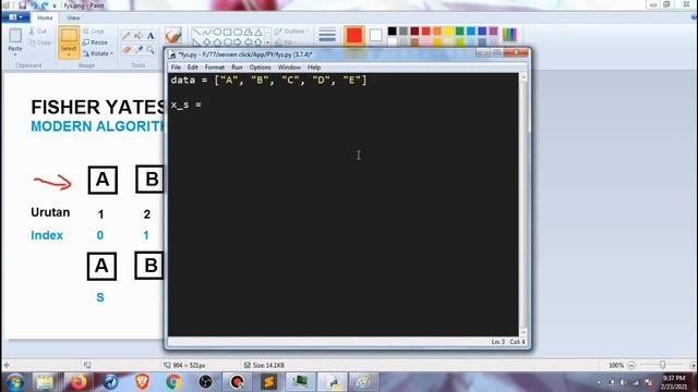 Algoritma Fisher-Yates Shuffle Modern || Python смотреть онлайн