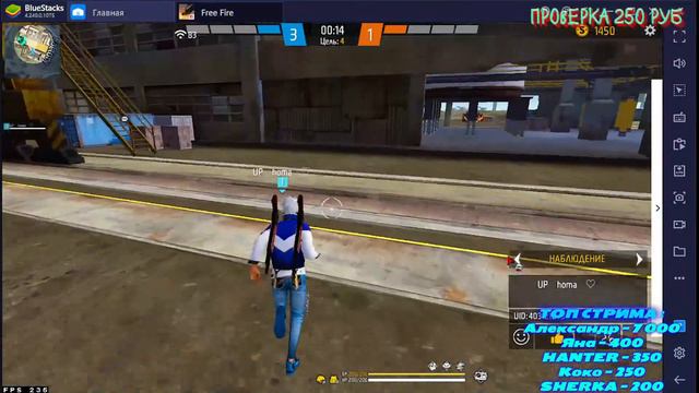 ПРОВЕРКИ В UP GAMNG 👑 | FREE FIRE смотреть онлайн