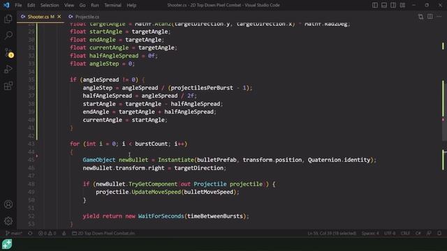 Unity 2D Top Down Bullet Hell Tutorial смотреть онлайн