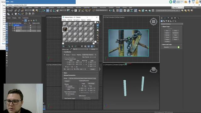 3ds max картинка на фон смотреть онлайн