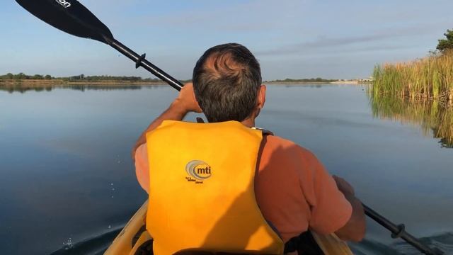Kayaking on Kingfisher Lake, Waterside in Lakewood Ranch, FL смотреть онлайн