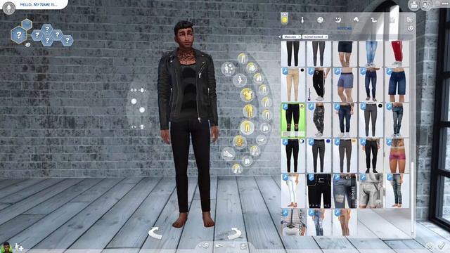 CAS Alpha CC || Dax Raines || The Sims 4 смотреть онлайн