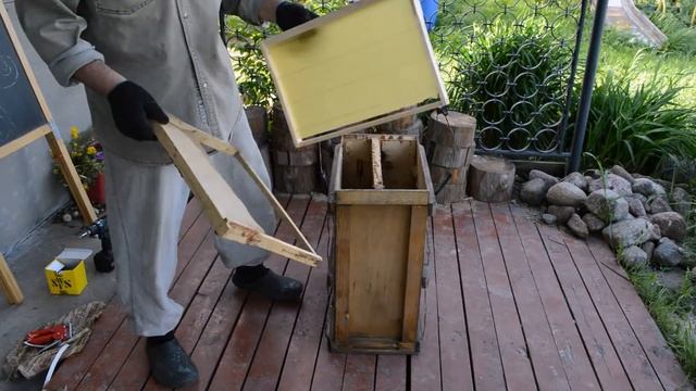 Укомплектование ловушки для пчел смотреть онлайн