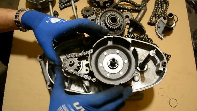 Как увеличить тягу мотоцикла Восход, Сова? Установка моторной передачи от Минска. смотреть онлайн