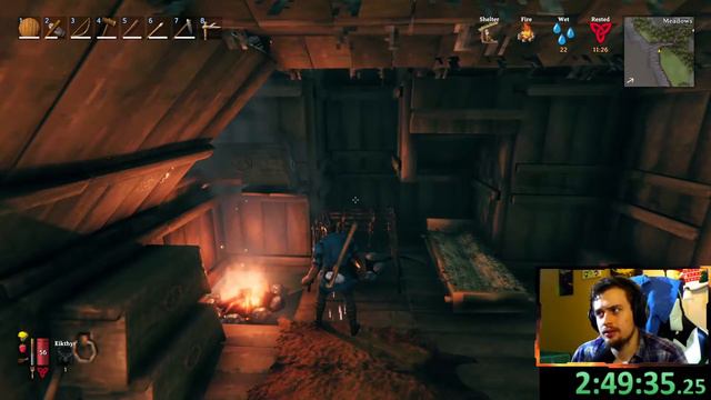HARDCORE Speed Run Lets Play #3 l Valheim l Resource Gathering смотреть онлайн