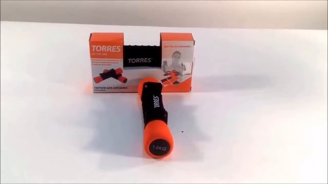 Обзор Гантели для аэробики TORRES AL6004 смотреть онлайн