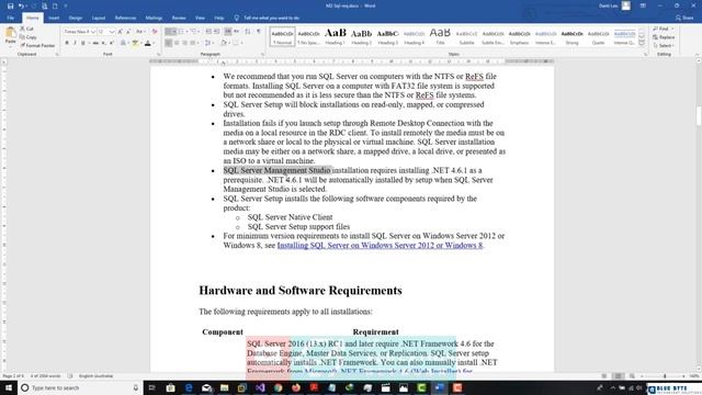 SQL Server 2019 - 09 - SQL 2019 prerequisite смотреть онлайн