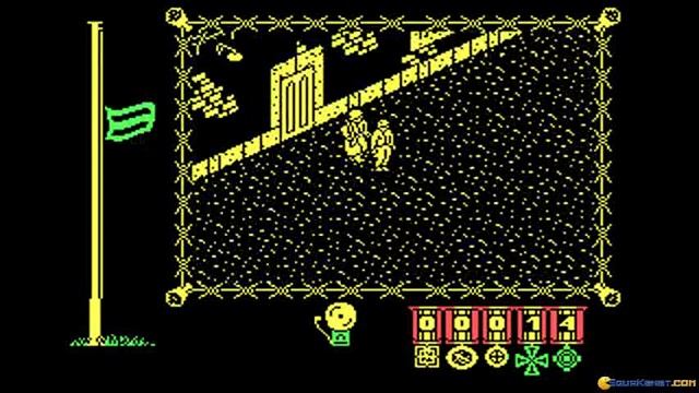 The Great Escape Gameplay (PC Game, 1986)