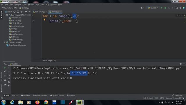 Range in Python in Tamil | Python for beginners in tamil #pythontamil #python #pythontutorial#pytho смотреть онлайн