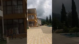 Территория пансионата «Багрипш». Абхазия, п. Багрипш